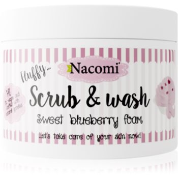 Nacomi Fluffy... Sweet Blueberry Foam exfoliant pentru corp - imagine 2
